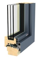 Gaulhofer Fensterrahmen HA FUSIONLINE 108 Fi 3-S