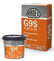 ARDEX G9S FLEX 2-15 - anthrazit, grau, zementgrau, steingrau, basalt